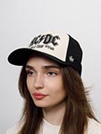 Бейсболка AMERICAN NEEDLE арт. SMU730A-ACDC ACDC Sinclair (черный / белый)